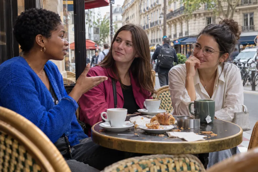 Café en terrasse